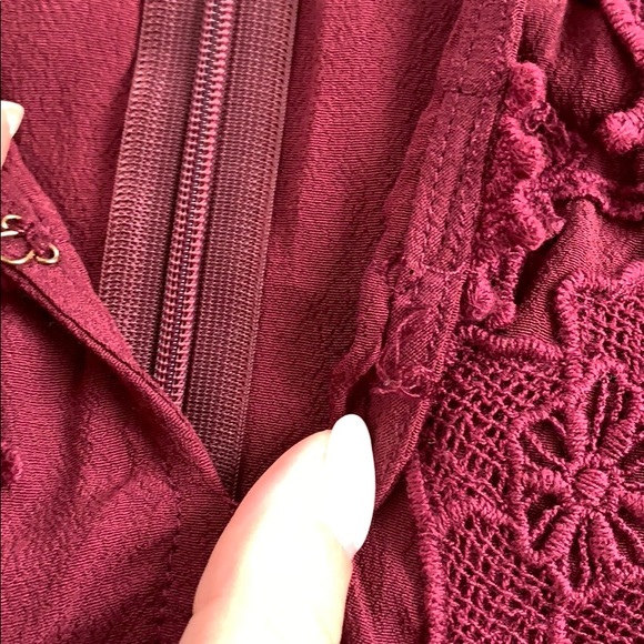 For Love & Lemons | Low-V Neck Blouse NWT - Picture 6 of 6
